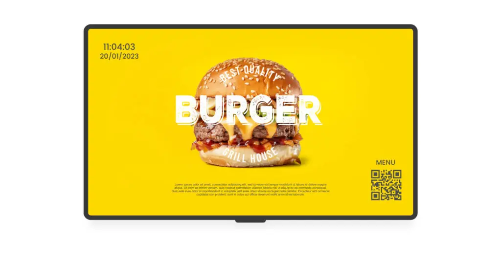 Digital Signage templates